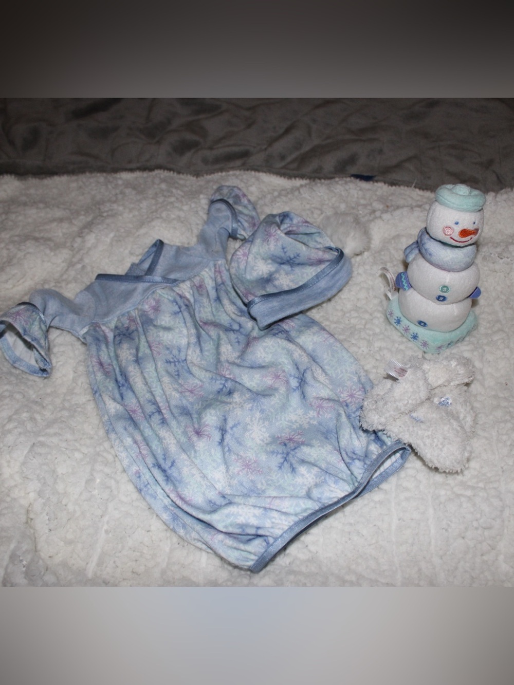 Bitty Baby American Girl doll *LET IT SNOW snuggle set
